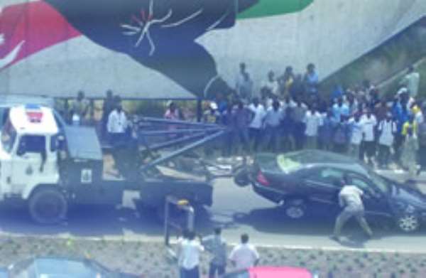 Kufuor accident: No lawyer for accused driver?